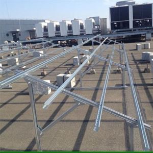 Montáž solárních panelů solárních panelů Solární ocelový nosník pro montáž na solární panely Instalace solární instalace