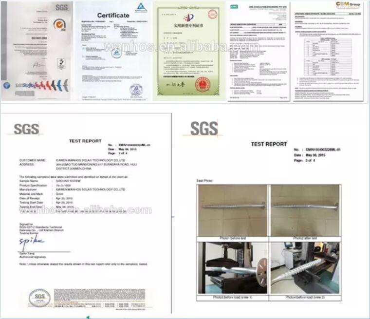 wanhos solar certificate