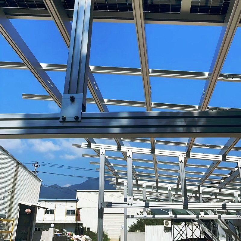 Residential Solar Parking Canopy Details_03 Residential Solar Parking Canopy Details_03