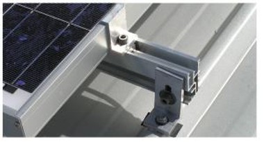Solární panely kovové plechové střešní montážní konzoly