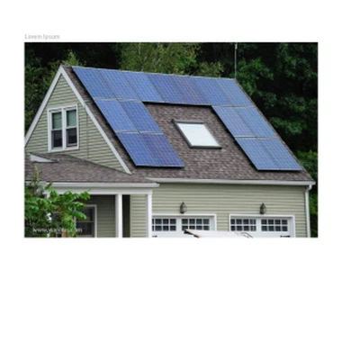 1Kw 3Kw 5Kw solární domácí střecha