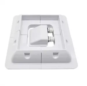 Roh solárního panelu ABS bílý držák