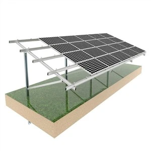 Pv solární panel pozemní podpora