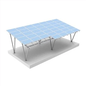 Struktury obytných solárních carportů