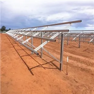 Jednovrstvý solární zemní držák